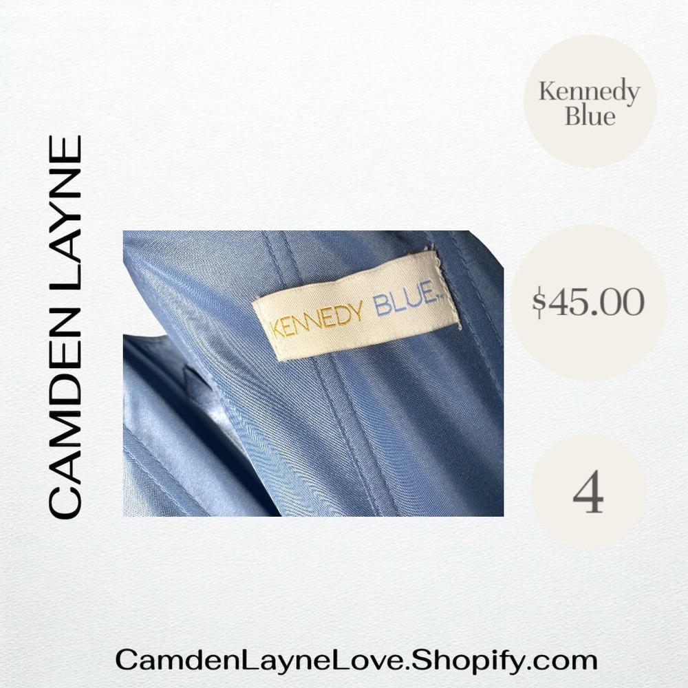 Blue Pleated Maxi Dress Sweetheart Neckline - Picture 5 of 8